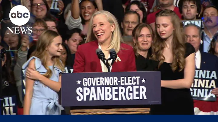 FULL SPEECH: Abigail Spanberger victory speech after winning Virginia governor's race