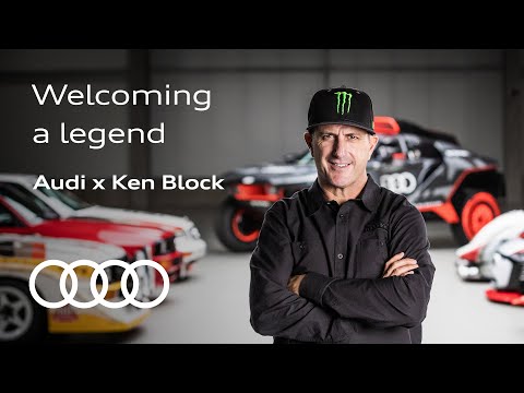 Welcoming a legend to the Audi team