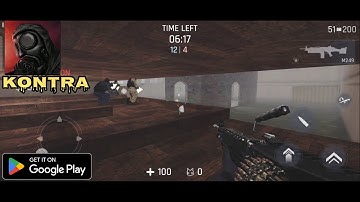 Kontra multiplayer fps Android gameplay ! Zombie 🧟 mode HD Graphics