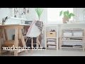 Art Workspace // Desk Tour + Organisation Tips · semiskimmedmin