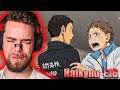 This made me tear up college volleyball player reacts to haikyuu s1 e16