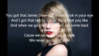 Style Lyrics-Taylor Swift