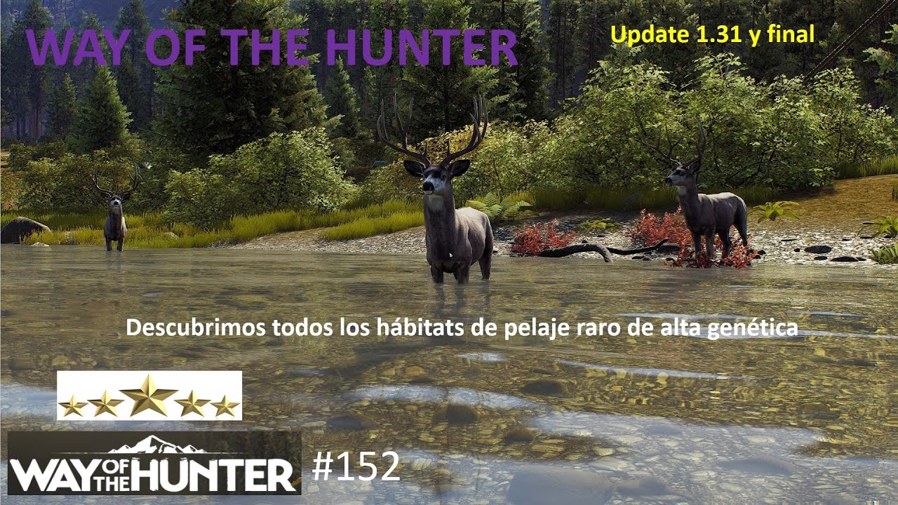 Way of the Hunter: Identificamos todos los hábitats de pelajes raros y alta genética en las reservas