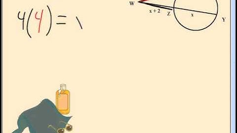 10-7: Special Segments in a Circle