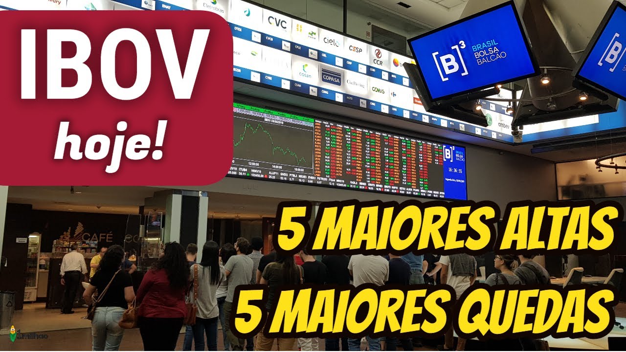 11/10/21 TOP 5 MAIORES ALTAS E TOP 5 MAIORES QUEDAS BAIXAS - AÇÕES ...