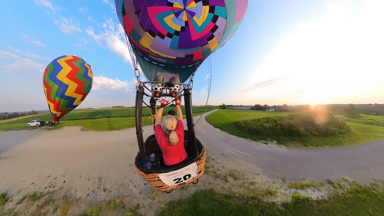 Lake Red Rock Balloonfest 7.13 Competetion Flight - Dream Duster