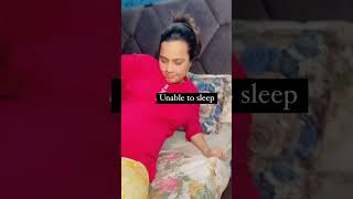 Sleeping Troubles in Pregnancy ? | babymothertips hindi #shorts