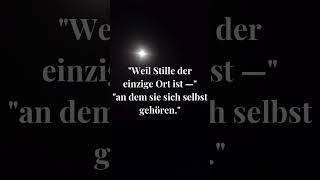 Manche Wunden sieht man nicht. Sie formen einen Menschen. 🕯️