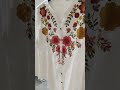 #love #dress #shortsfeed #saree #kurti white color ka embroidery top