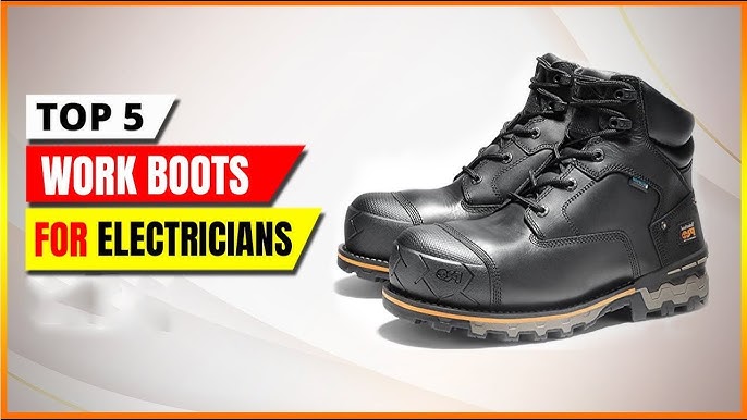 Best Boots for Electrician in 2022|| Top 5 electrician wearing Boots -  YouTube