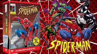 Spider-Man the Animated Series 1994 the Complete Series 5 Seasons with 65  Episodes on 3 Blu-ray Discs