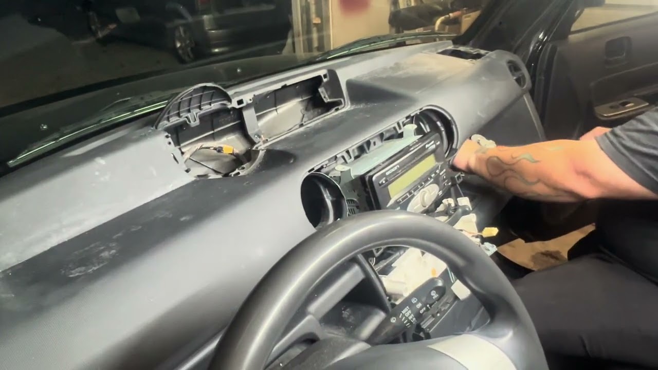 Dashboard removal on 2003-2006 scion xb toaster the easy way
