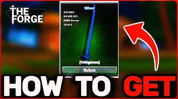 How To Get KATANA FAST In THE FORGE (Roblox)