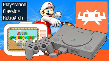 Playstation One Classic with RetroArch and BleemSync - Play NES, SNES, Arcade and Lots more