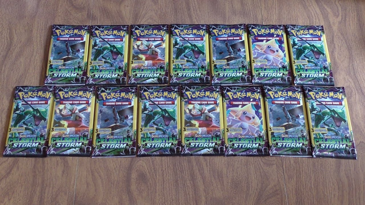 15 Celestial Storm Booster Pack Opening