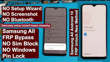 ALL SAMSUNG FRP Bypass android 10 August 2020 NO Bluetooth - NO Screenshots - NO Window Pin - New