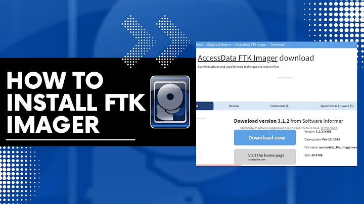 Step by step download and installation guide to FTK Imager for windows| AcessDataFTK