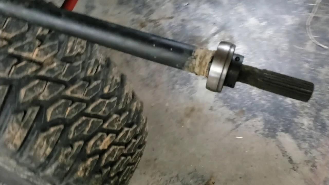 Polaris Rzr xp1000 xp4 drive shaft removal w out removing floor!! YouTube