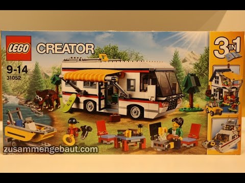 Lego Creator Summer 2016 Vacation Getaways Camper 31052 Youtube