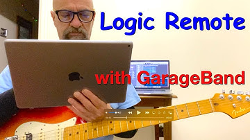 Logic Remote with GarageBand