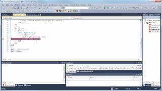 Debugging Ruby in Visual Studio 2010