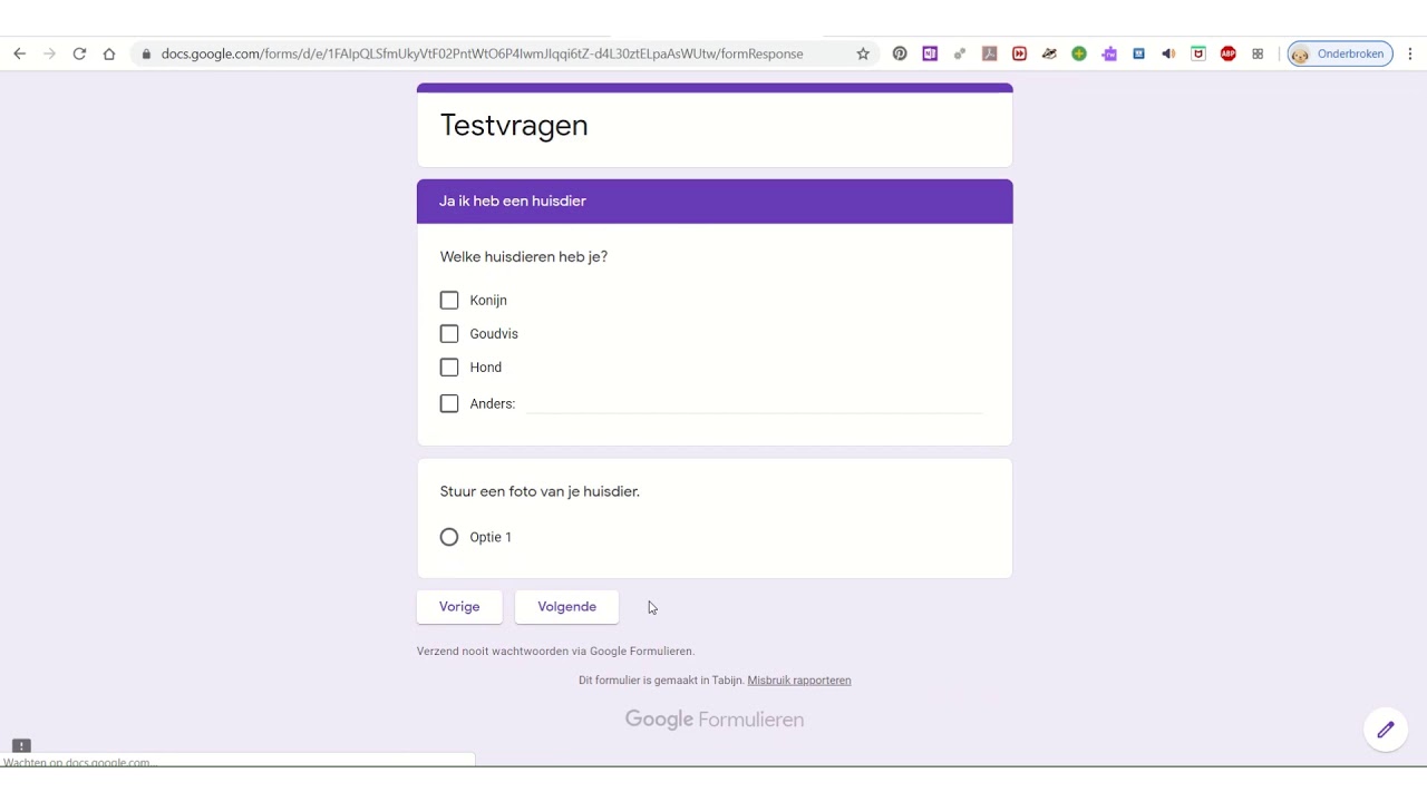 Google Forms Uitleg Voor Leerkrachten - Youtube