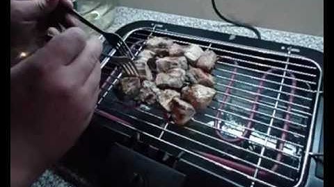 шашлык на электрогриле шашлык на электрогриле
