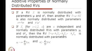 Mod-01 Lec-11 Probability Distribution of Continuous RVs