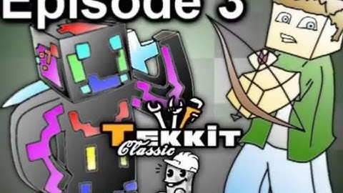 Minecraft Modded Survival (Tekkit Classic) Episode 3- In Search of Lava