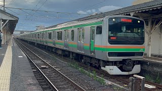 332M E231系K-10編成　上野東京ライン宇都宮線直通宇都宮行き