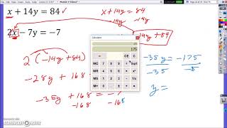 Substitution Method for Solving Systems of Equations