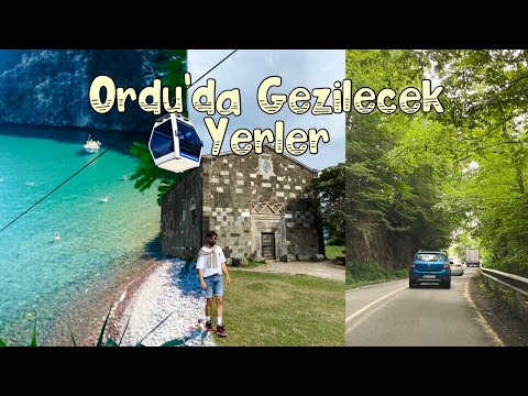 Bir Günde Ordu'da Gezilecek Yerler| Hoynat Adası, Yason Kilisesi, Boztepe Teleferik, Yemek Fiyatları