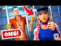 MIDSUMMER MIDAS is BEACH JULES' PRISONER?! (Fortnite Cops & Robbers)