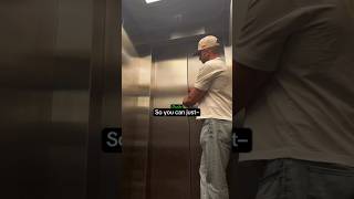 How to escape a stuck elevator 😂
