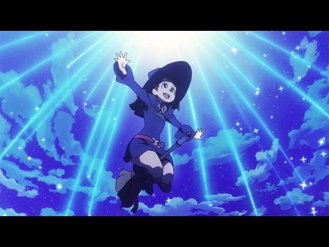 Little Witch Academia OP Full /『YURiKA - Shiny Ray』/【AMV Lyrics】 class=