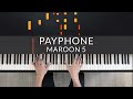PAYPHONE - MAROON 5 feat. WIZ KHALIFA | Tutorial of my Piano Cover + Sheet Music
