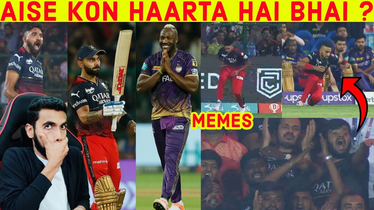 JASON ROY 4 SIXES 🥵 RCB VS KKR 2023 HIGHLIGHTS | VIRAT KOHLI 50 - YouTube