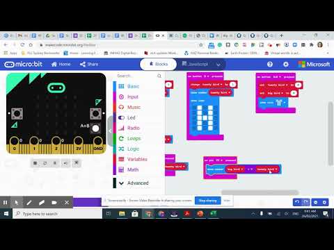 Microbit Bird Counter Code and Download