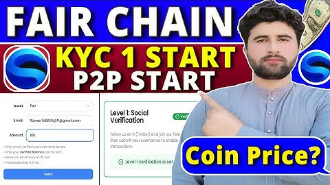 Fair Chain Mining KYC 1 Start | Fair Chain Token P2P Start | Fair Token Price? | Rizwan Baloch