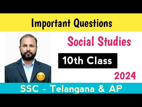 ts 10th class social studies Important Questions 2024 || ap 10th Class ...