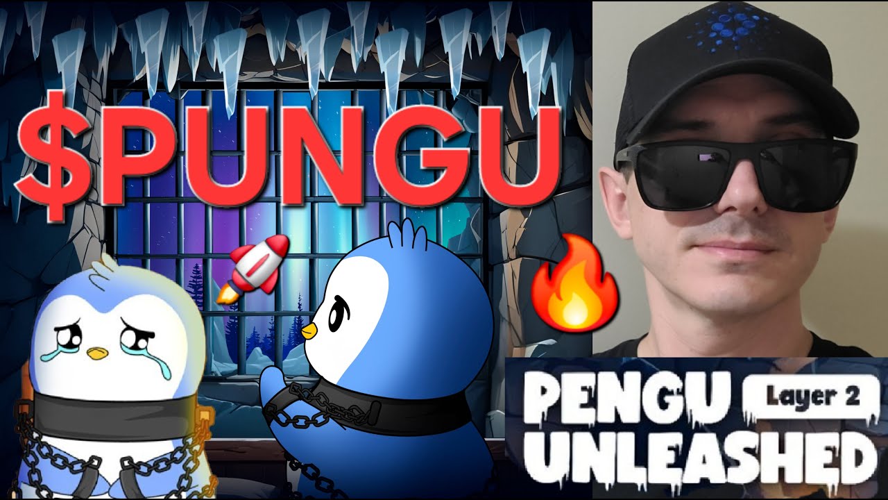 $PUNGU - PENGU UNLEASHED TOKEN PRESALE CRYPTO COIN HOW TO BUY BLOCKCHAIN  PUDGY PENGUINS BITMART SOL