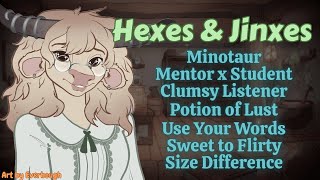 [F4A] Clumsy Apprentice Knocks Over Potion of Lust at Interview [Minotaur] [Girlfriend ASMR]