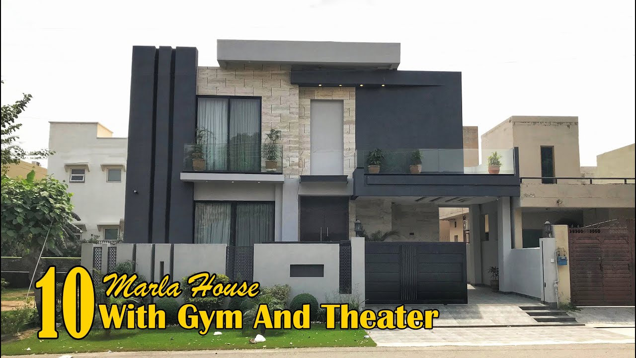 Ultimate 10 Marla Basement Home with GYM & Theater | DHA Phase 4 Lahore House Tour