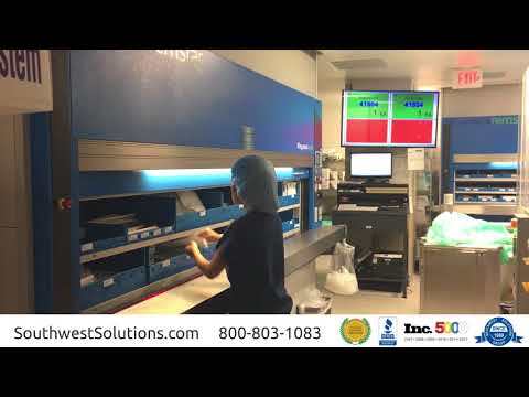 Medical Device & Hospital Supplies Vertical Carousel Automated Storage