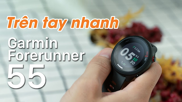 Garmin forerunner 55 đánh giá