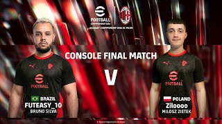Download Lagu Console Grand Final: FUTEASY_10 VS Ziloooo | eFootball™ Championship 2026 AC Milan Finals MP3