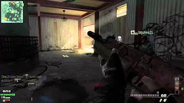 Destroying people with the PP90 Kill Confirmed Dome - COD MW3