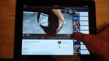 New YouTube iPad App For iOS6 Review