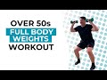 Entraînement Complet De 15 Minutes Avec Poids Et Haltères Pour Les Plus De 50 Ans 