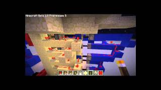 Minecraft Piston 2-way Elevator